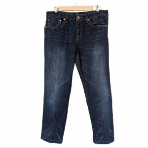 Max Jeans Dark wash Straight Leg Cropped Jeans Size 8